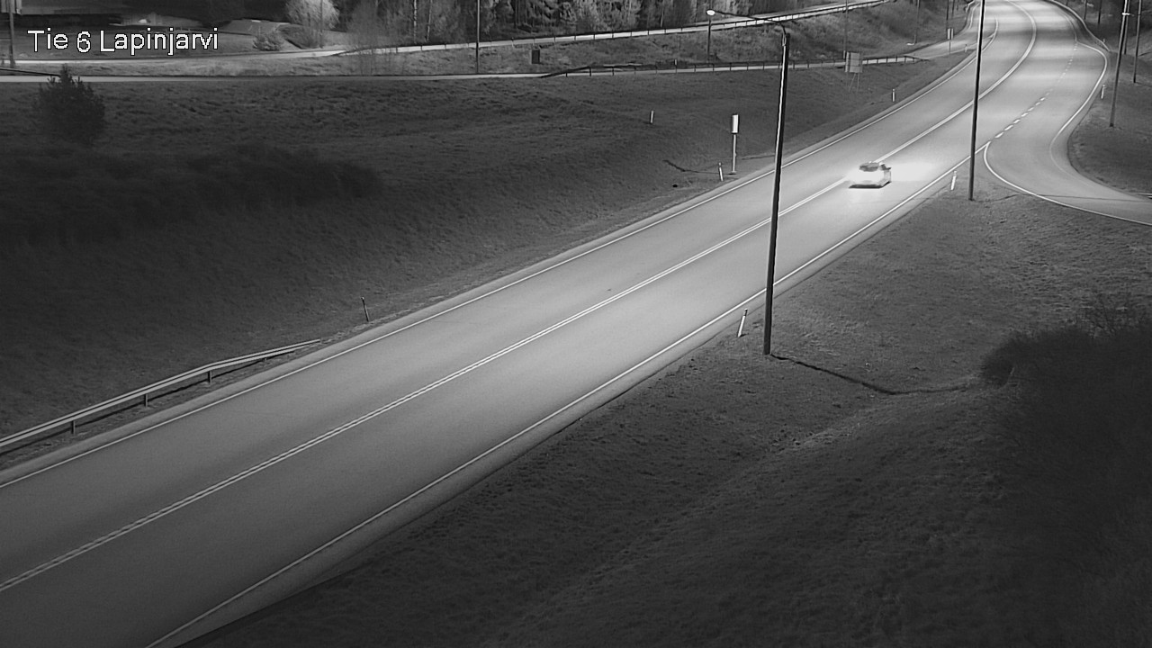 Weather Camera Image Väg 6 Lappträsk, Lapinjärvi, Uusimaa