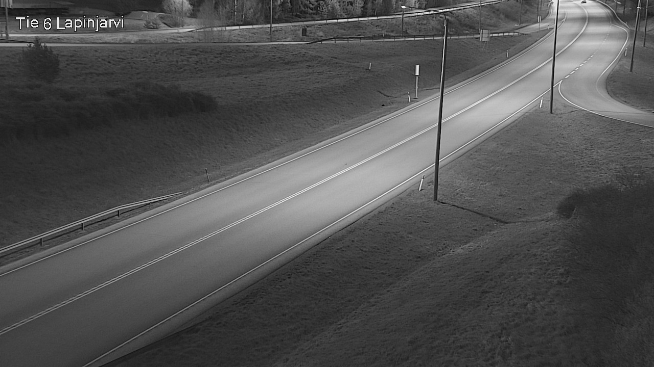 Weather Camera Image Väg 6 Lappträsk, Lapinjärvi, Uusimaa