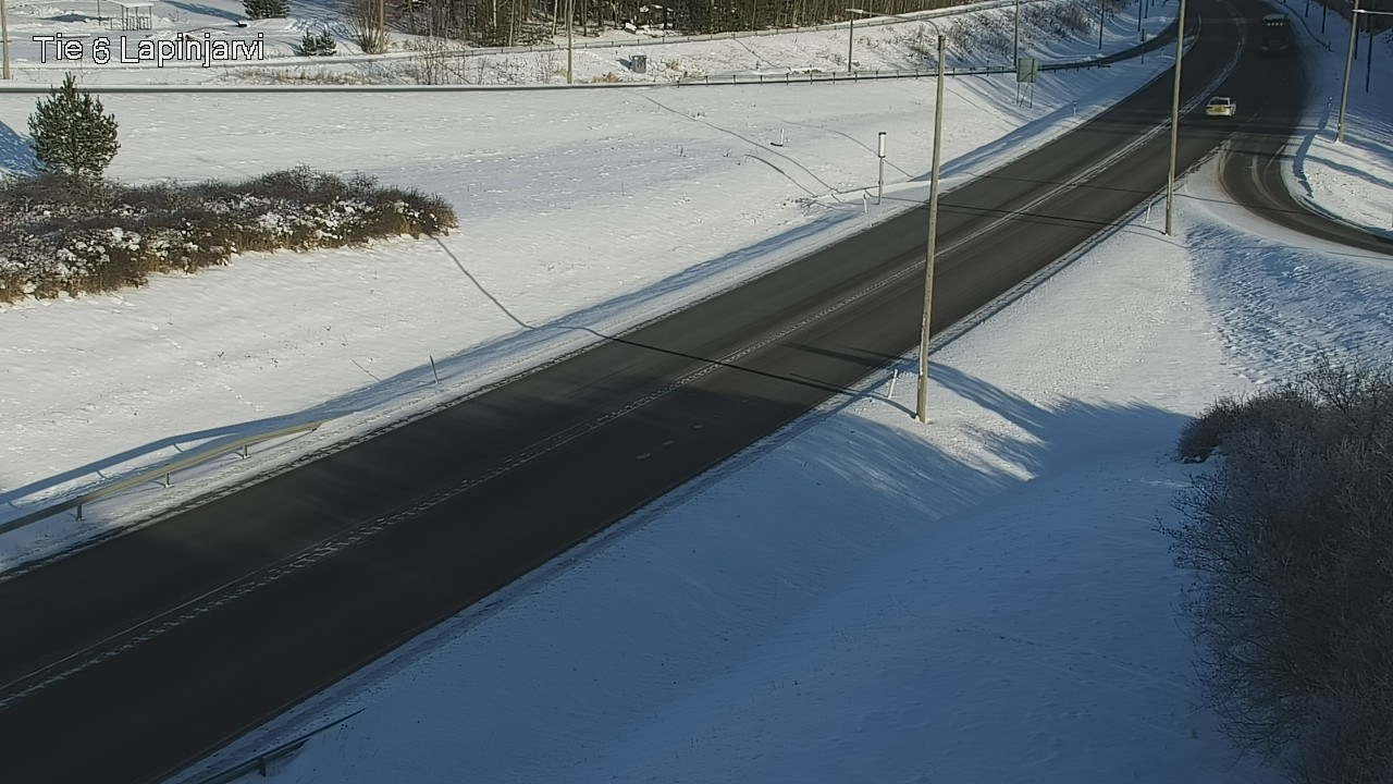 Weather Camera Image Väg 6 Lappträsk, Lapinjärvi, Uusimaa