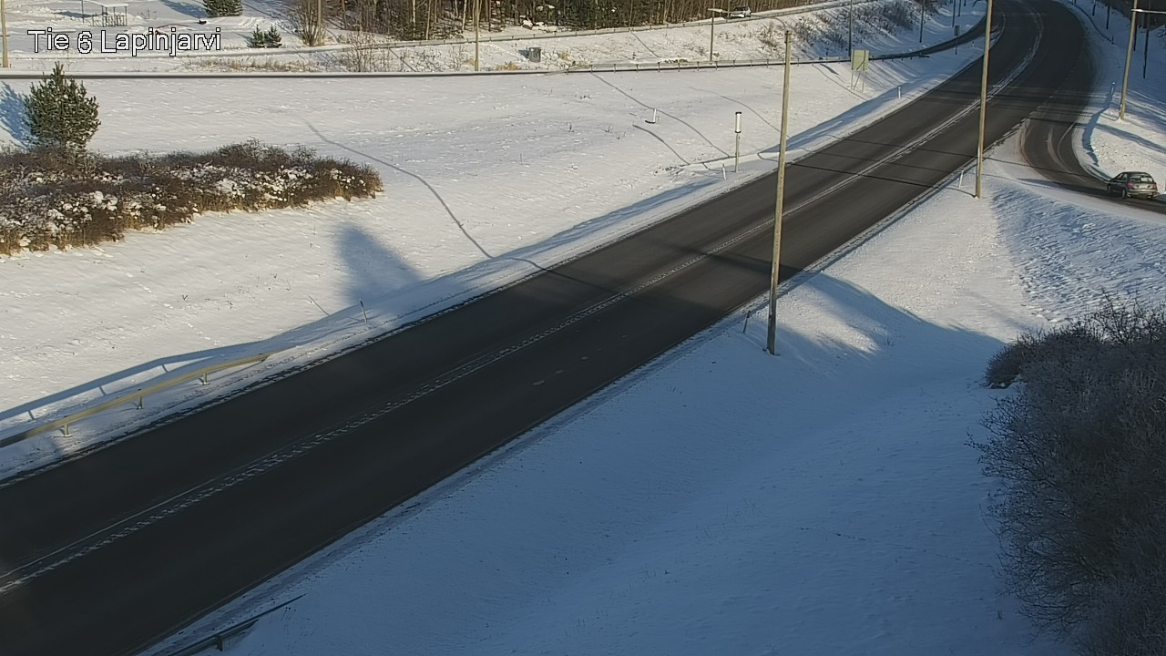 Weather Camera Image Väg 6 Lappträsk, Lapinjärvi, Uusimaa