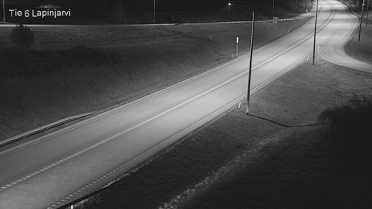 Weather Camera Image Väg 6 Lappträsk, Lapinjärvi, Uusimaa