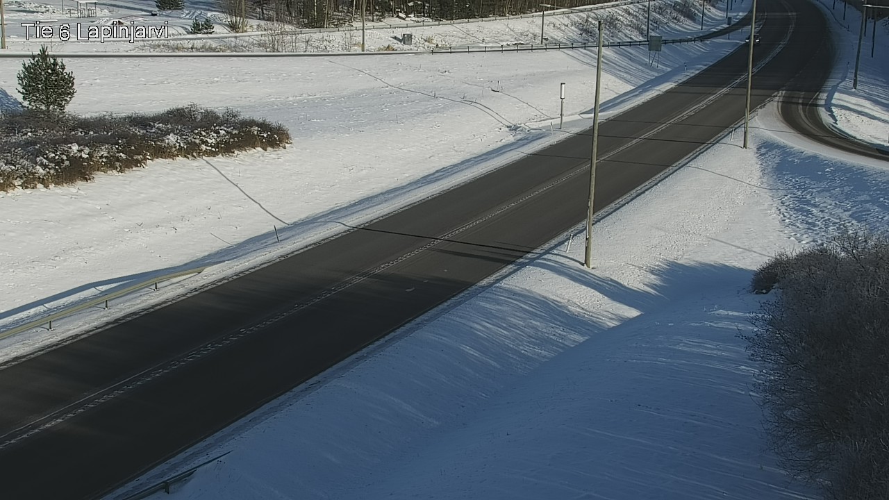 Weather Camera Image Väg 6 Lappträsk, Lapinjärvi, Uusimaa