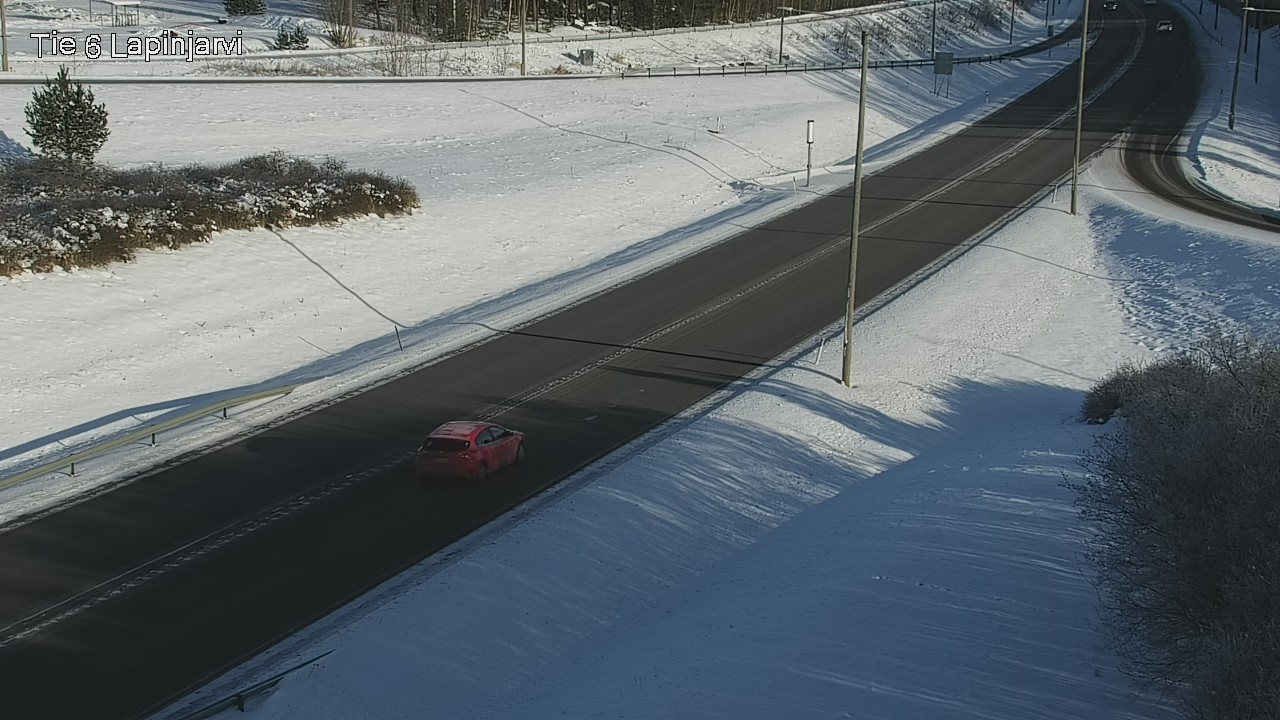 Weather Camera Image Väg 6 Lappträsk, Lapinjärvi, Uusimaa