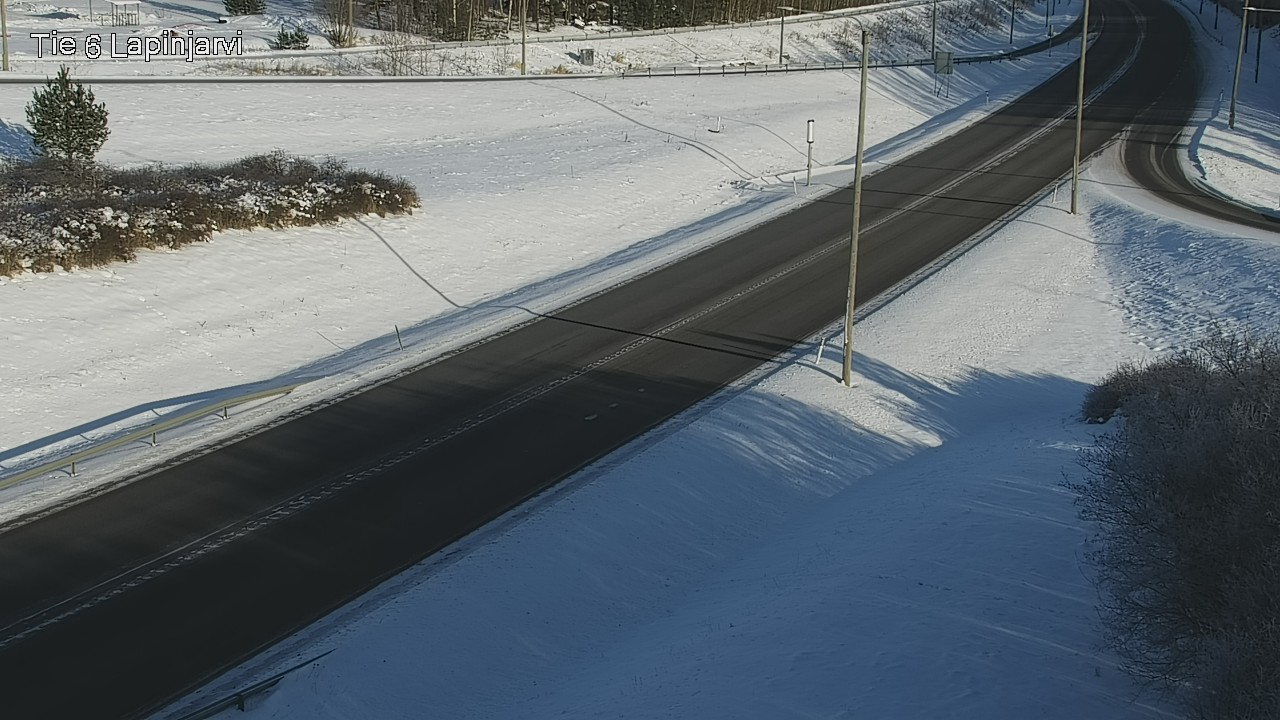 Weather Camera Image Väg 6 Lappträsk, Lapinjärvi, Uusimaa