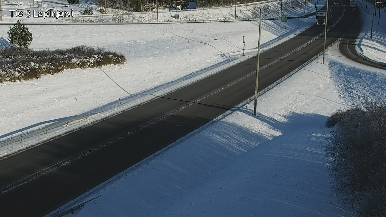 Weather Camera Image Väg 6 Lappträsk, Lapinjärvi, Uusimaa