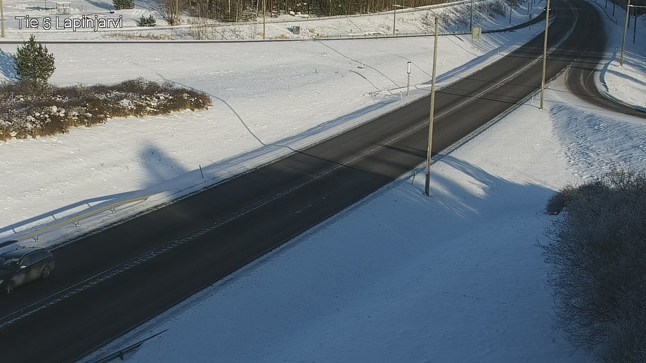 Weather Camera Image Väg 6 Lappträsk, Lapinjärvi, Uusimaa