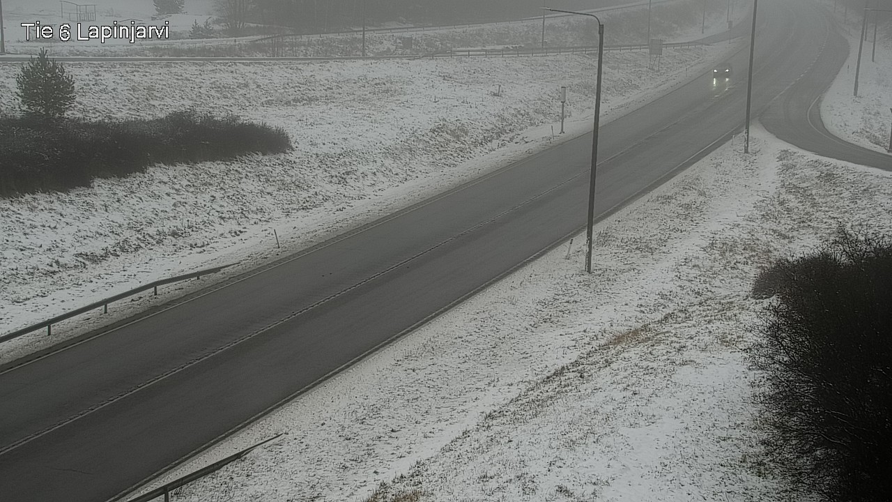 Weather Camera Image Väg 6 Lappträsk, Lapinjärvi, Uusimaa