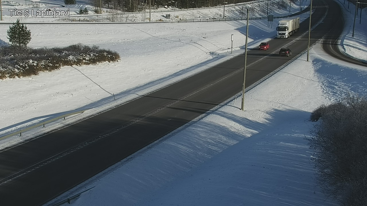 Weather Camera Image Väg 6 Lappträsk, Lapinjärvi, Uusimaa