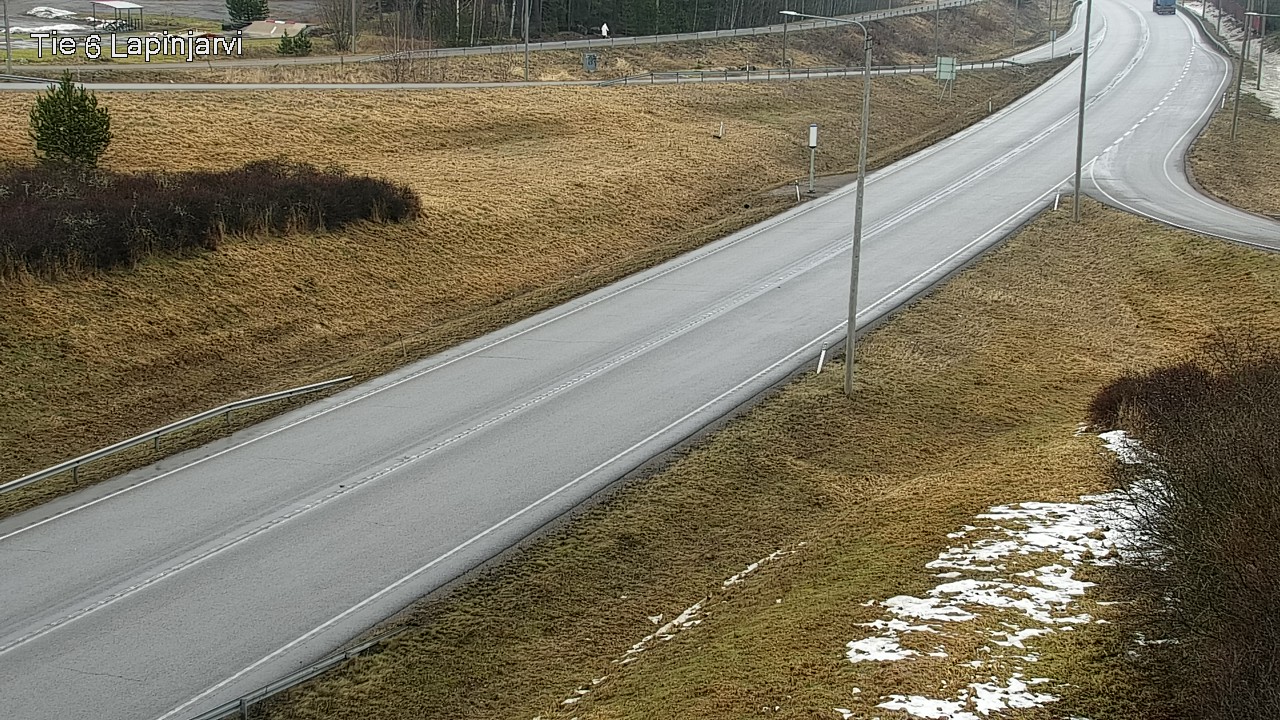 Weather Camera Image Road 6 Lapinjärvi, Lapinjärvi, Uusimaa