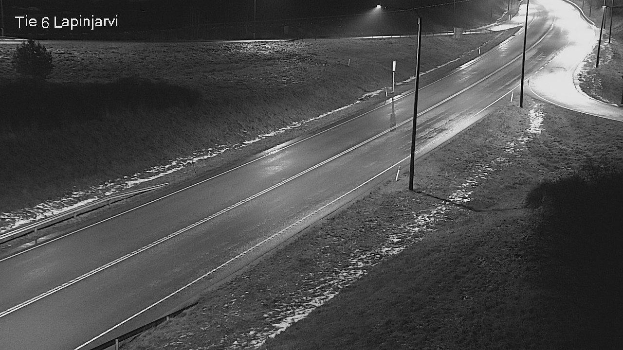 Weather Camera Image Väg 6 Lappträsk, Lapinjärvi, Uusimaa