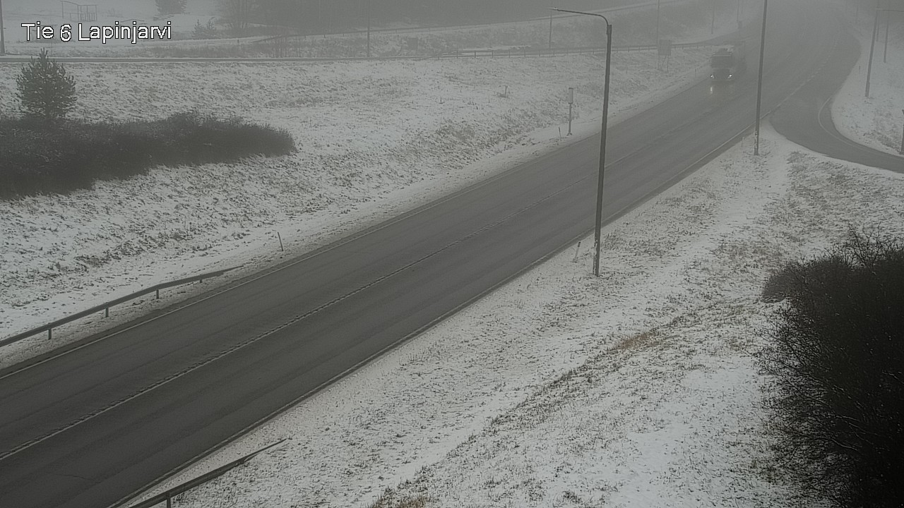 Weather Camera Image Väg 6 Lappträsk, Lapinjärvi, Uusimaa