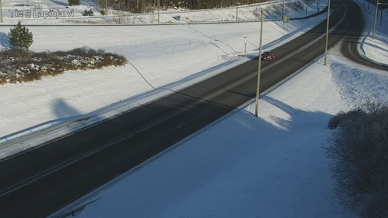 Weather Camera Image Väg 6 Lappträsk, Lapinjärvi, Uusimaa