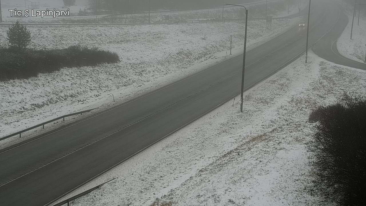 Weather Camera Image Väg 6 Lappträsk, Lapinjärvi, Uusimaa