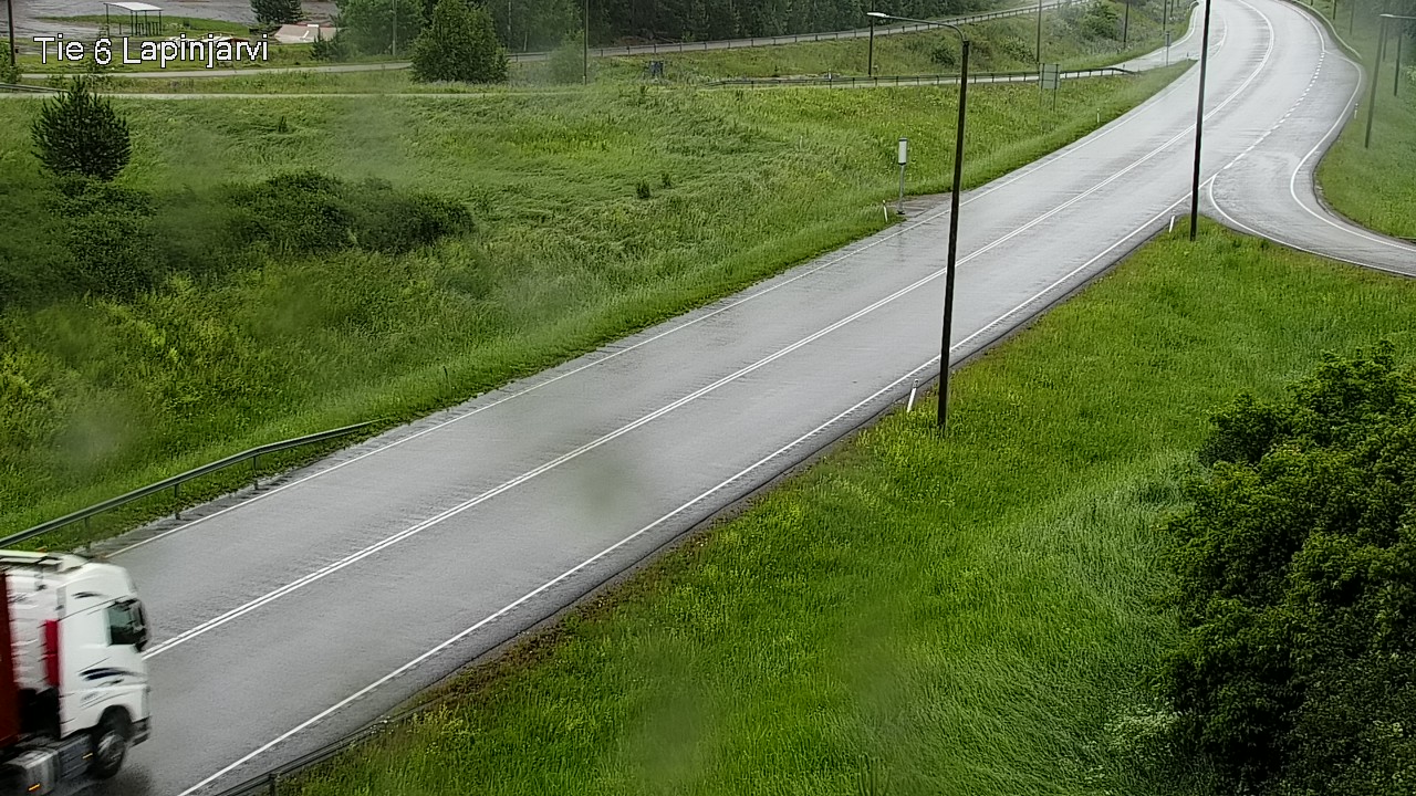 Weather Camera Image Väg 6 Lappträsk, Lapinjärvi, Uusimaa