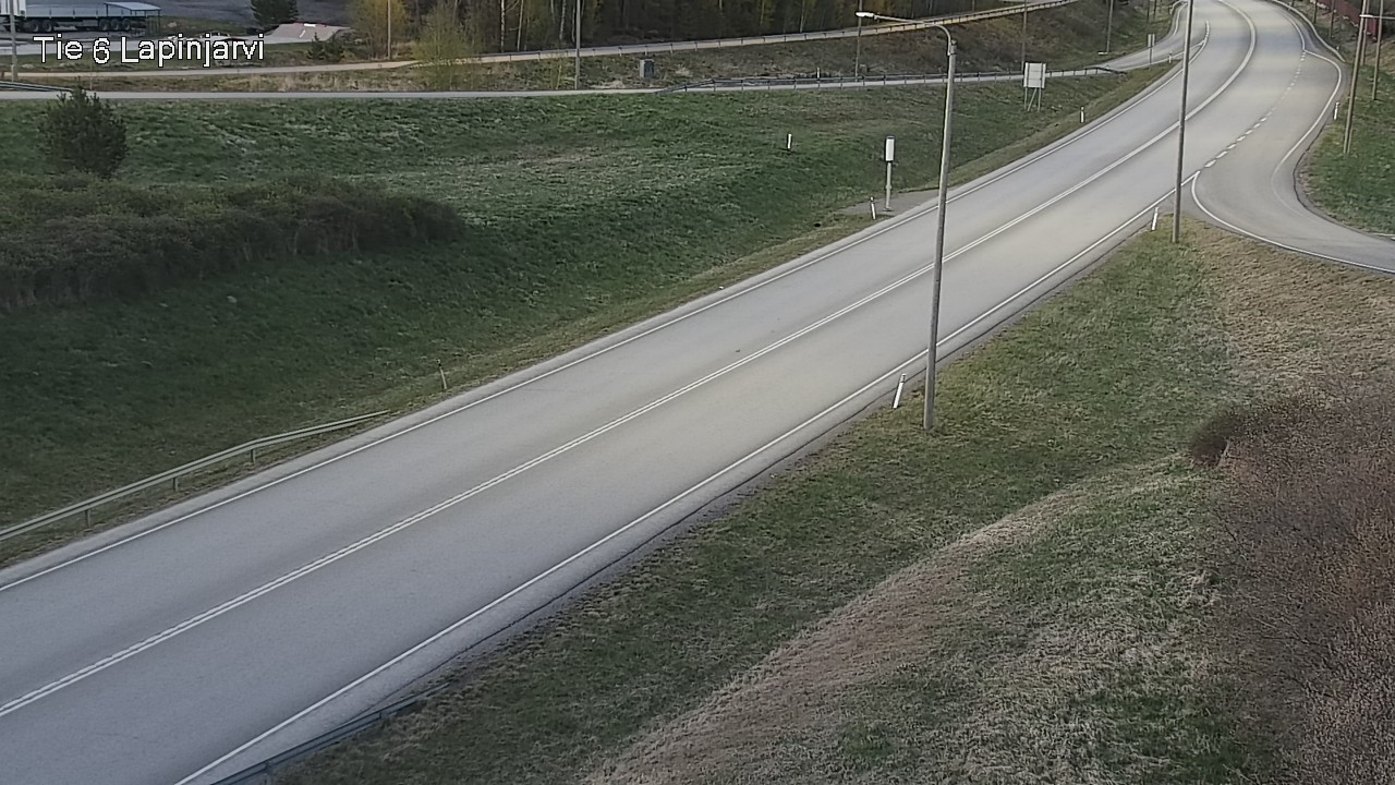 Weather Camera Image Väg 6 Lappträsk, Lapinjärvi, Uusimaa