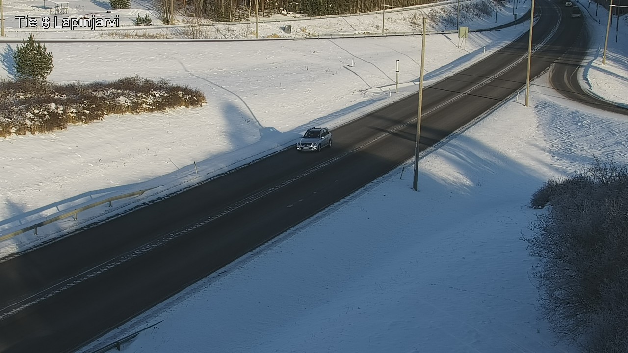 Weather Camera Image Väg 6 Lappträsk, Lapinjärvi, Uusimaa