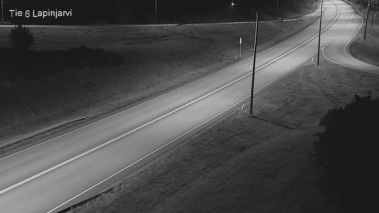 Weather Camera Image Väg 6 Lappträsk, Lapinjärvi, Uusimaa