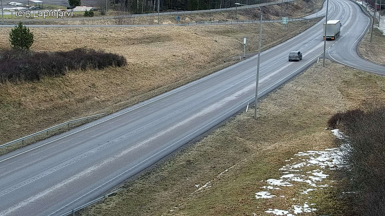 Weather Camera Image Road 6 Lapinjärvi, Lapinjärvi, Uusimaa