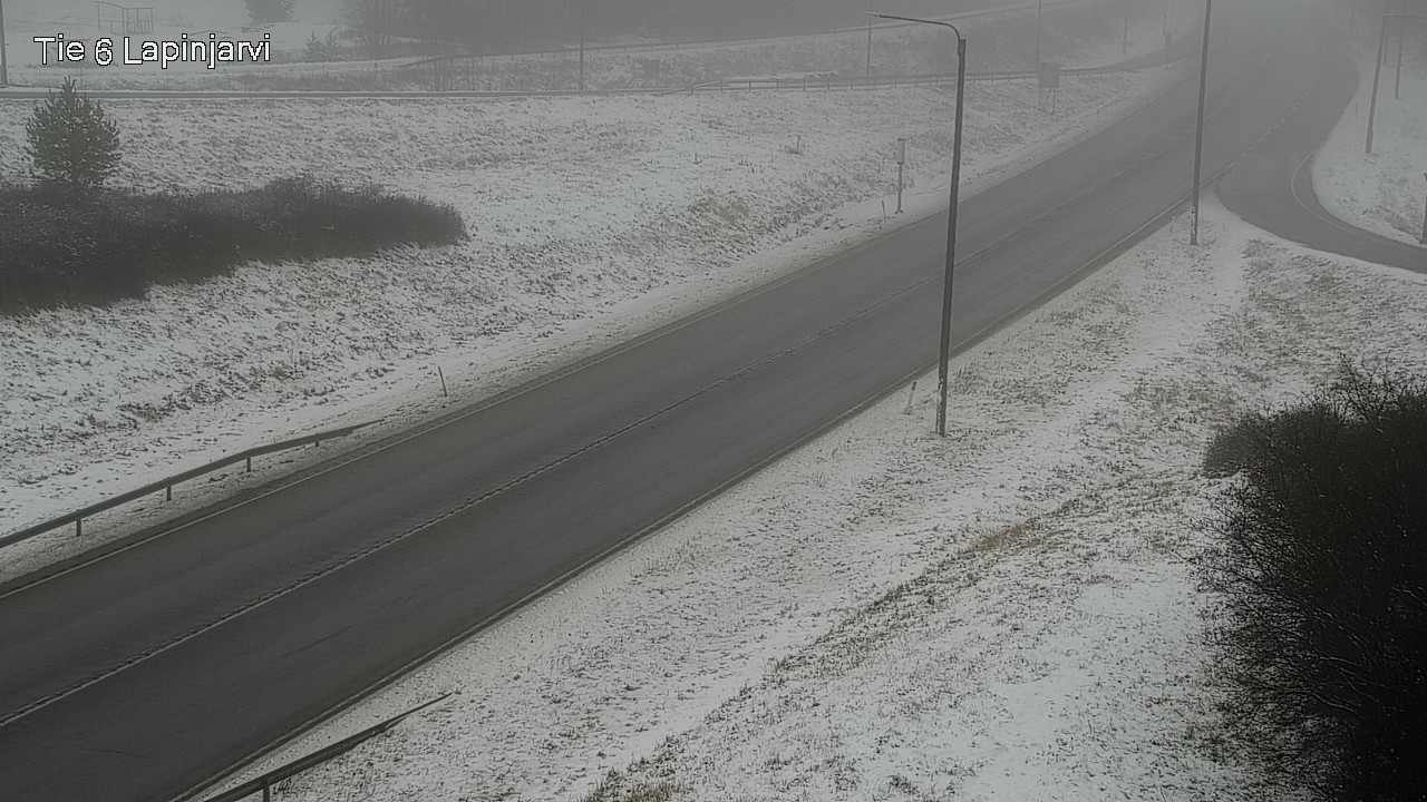 Weather Camera Image Väg 6 Lappträsk, Lapinjärvi, Uusimaa