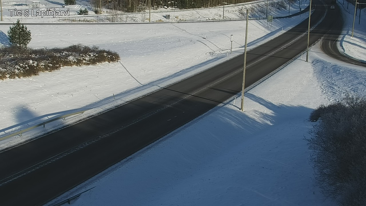 Weather Camera Image Väg 6 Lappträsk, Lapinjärvi, Uusimaa