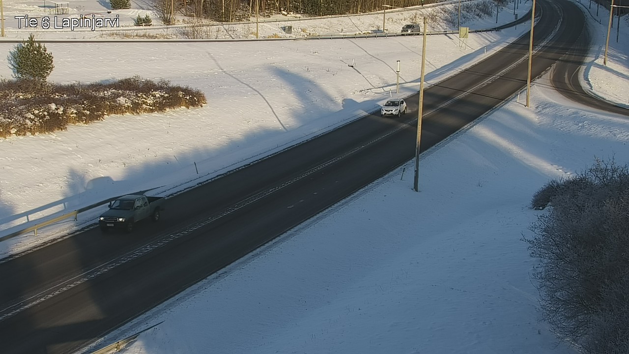 Weather Camera Image Väg 6 Lappträsk, Lapinjärvi, Uusimaa