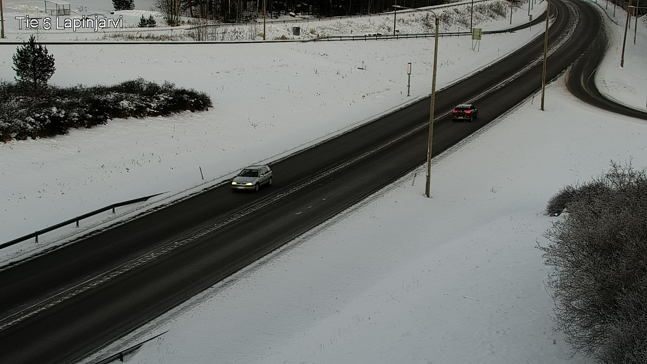 Weather Camera Image Väg 6 Lappträsk, Lapinjärvi, Uusimaa