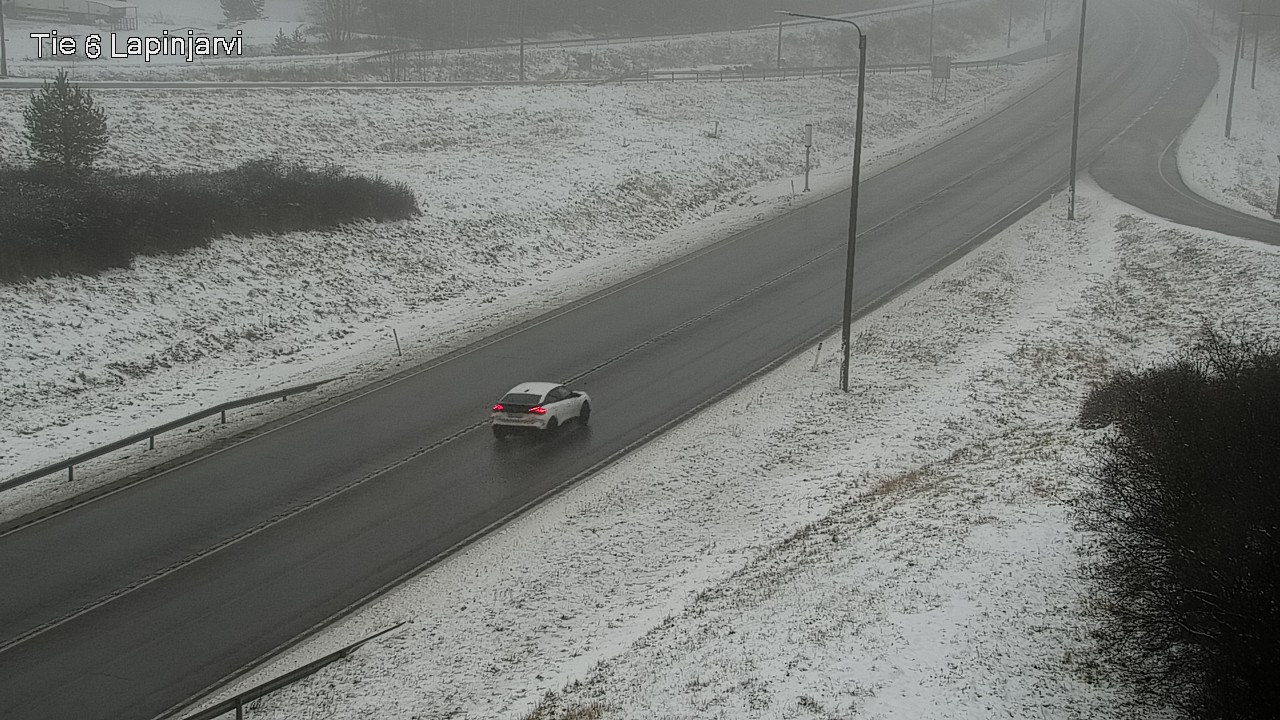 Weather Camera Image Väg 6 Lappträsk, Lapinjärvi, Uusimaa