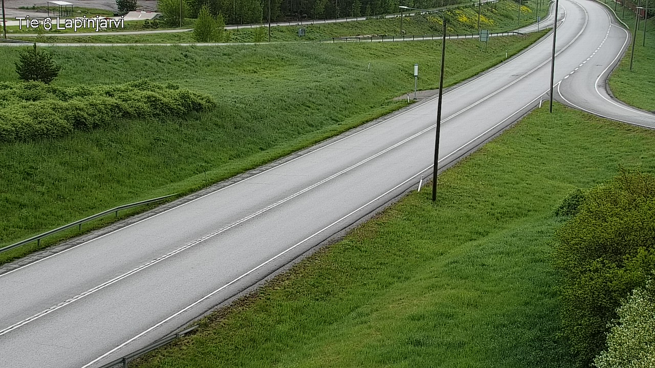 Weather Camera Image Väg 6 Lappträsk, Lapinjärvi, Uusimaa