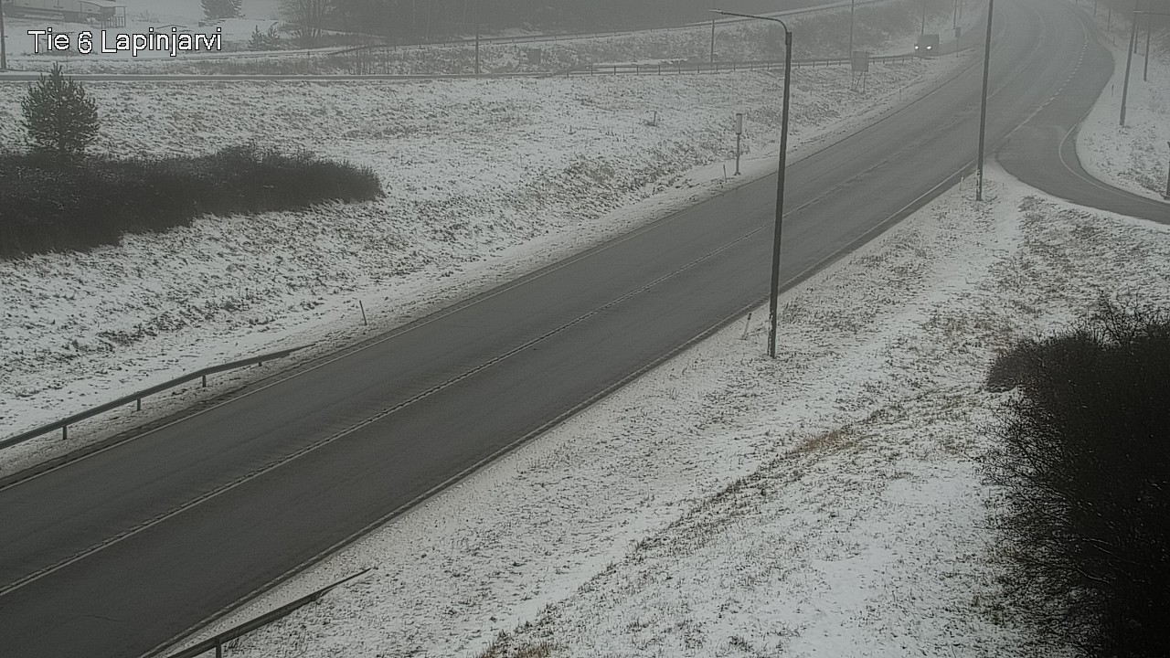 Weather Camera Image Väg 6 Lappträsk, Lapinjärvi, Uusimaa