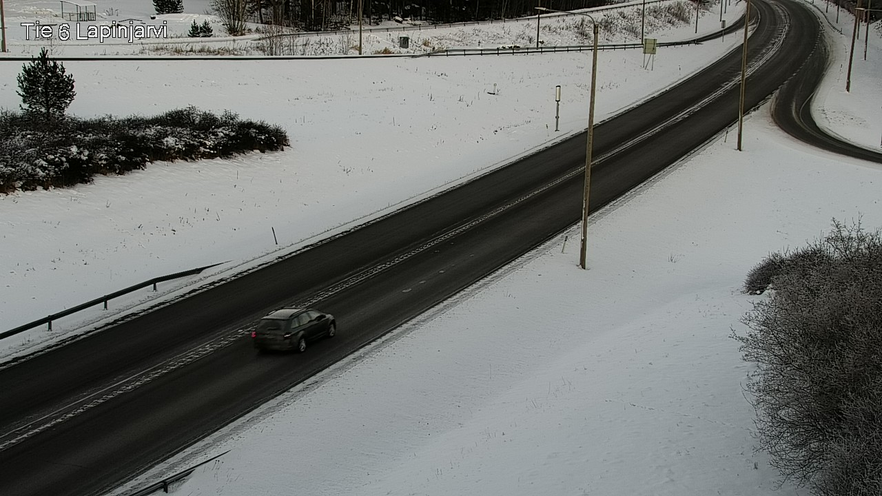 Weather Camera Image Väg 6 Lappträsk, Lapinjärvi, Uusimaa