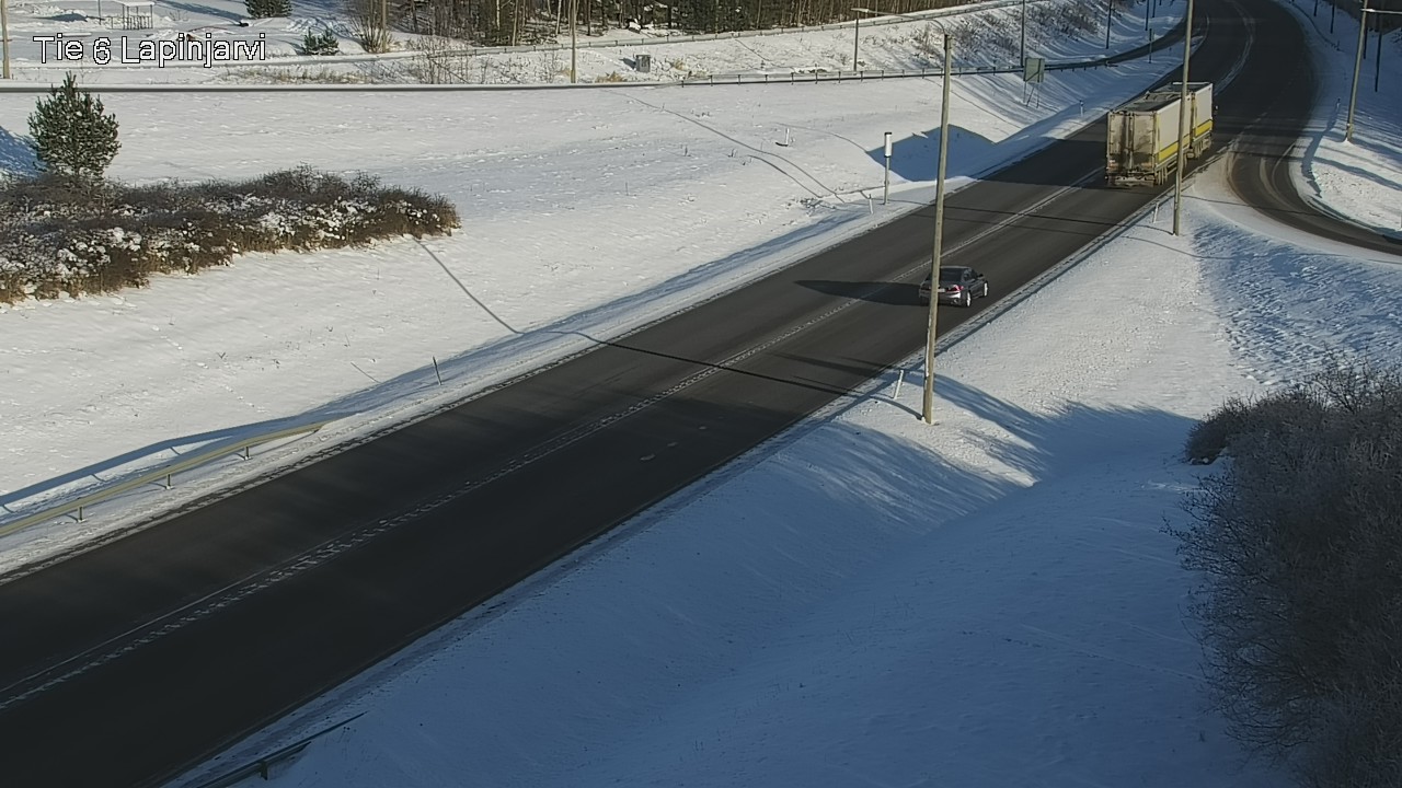 Weather Camera Image Väg 6 Lappträsk, Lapinjärvi, Uusimaa