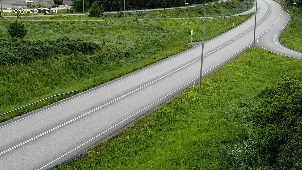 Weather Camera Image Väg 6 Lappträsk, Lapinjärvi, Uusimaa