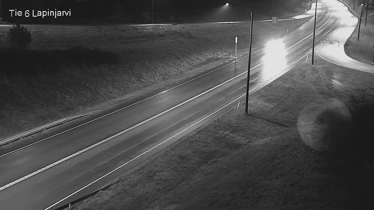 Weather Camera Image Väg 6 Lappträsk, Lapinjärvi, Uusimaa