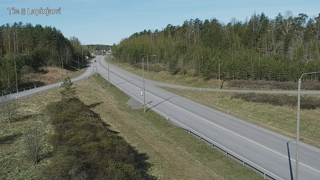Kelikamerat Kuva Tie 6 Lapinjärvi, Lapinjärvi, Uusimaa