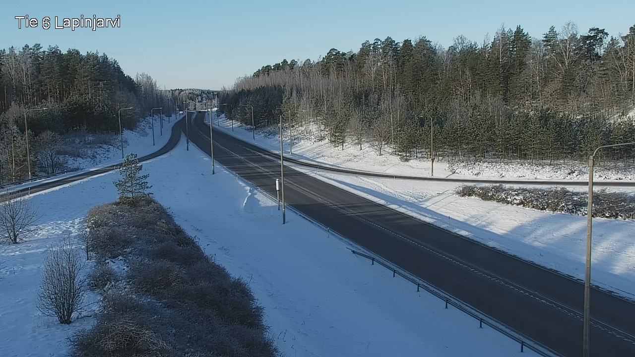 Kelikamerat Kuva Tie 6 Lapinjärvi, Lapinjärvi, Uusimaa