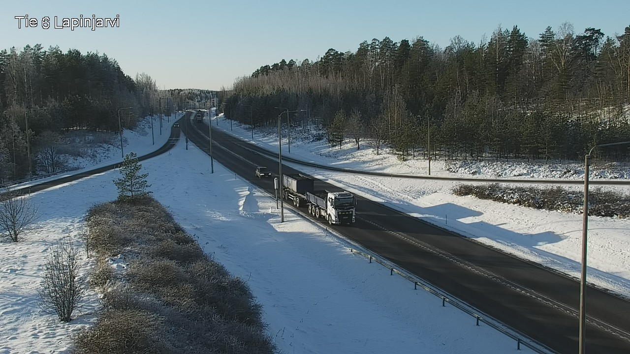 Weather Camera Image Road 6 Lapinjärvi, Lapinjärvi, Uusimaa