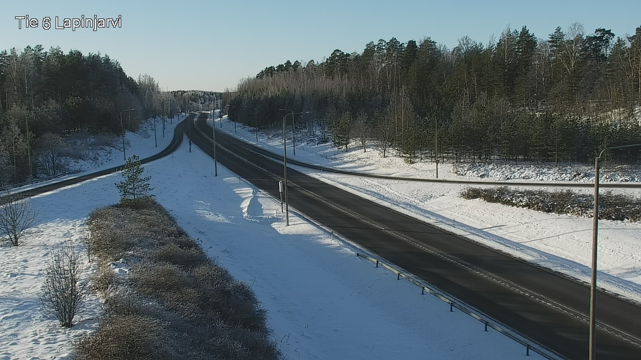Weather Camera Image Road 6 Lapinjärvi, Lapinjärvi, Uusimaa