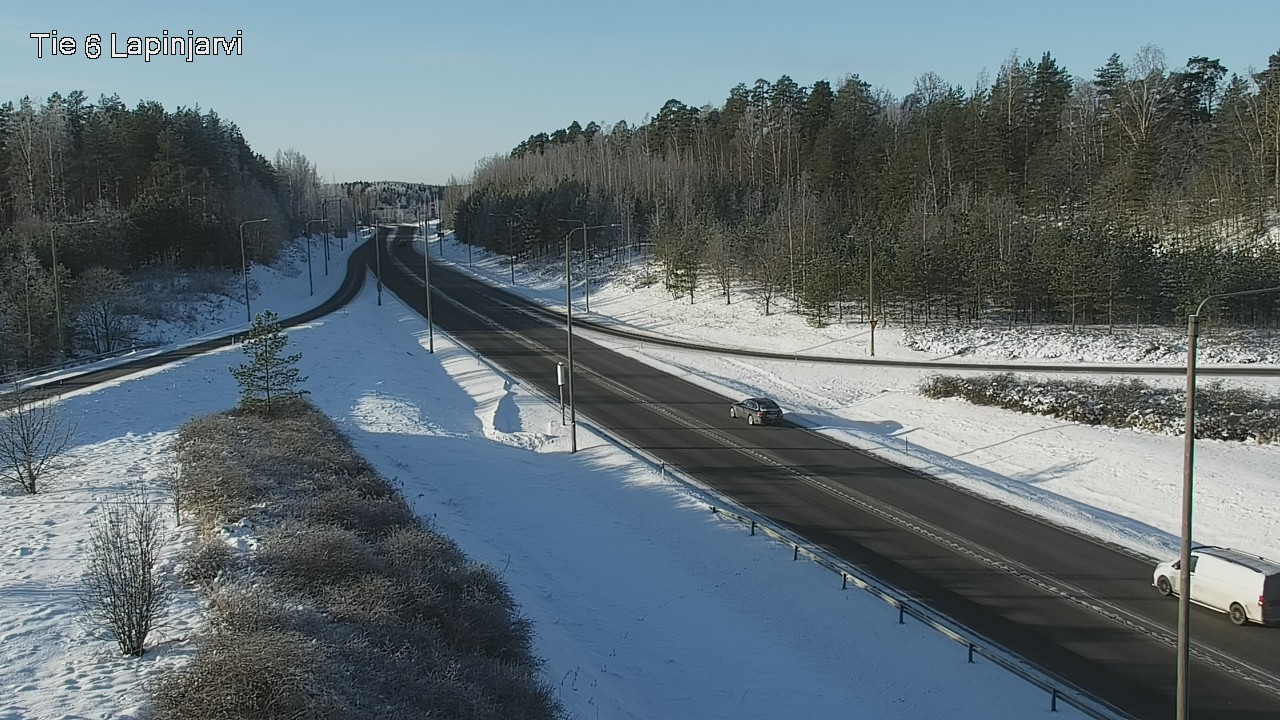 Weather Camera Image Road 6 Lapinjärvi, Lapinjärvi, Uusimaa