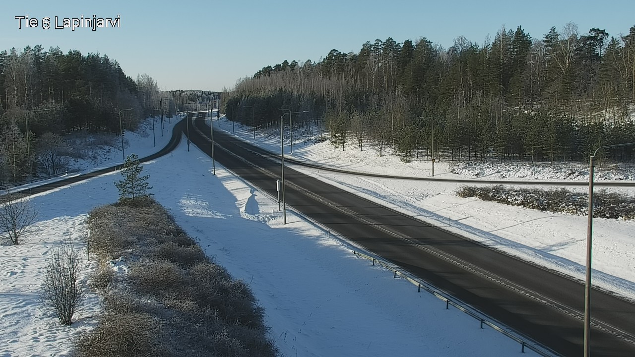 Weather Camera Image Road 6 Lapinjärvi, Lapinjärvi, Uusimaa