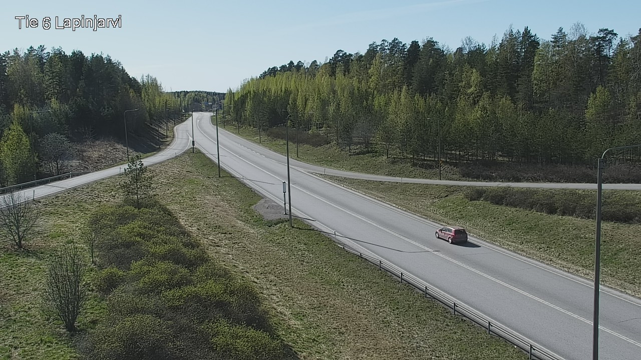 Kelikamerat Kuva Tie 6 Lapinjärvi, Lapinjärvi, Uusimaa