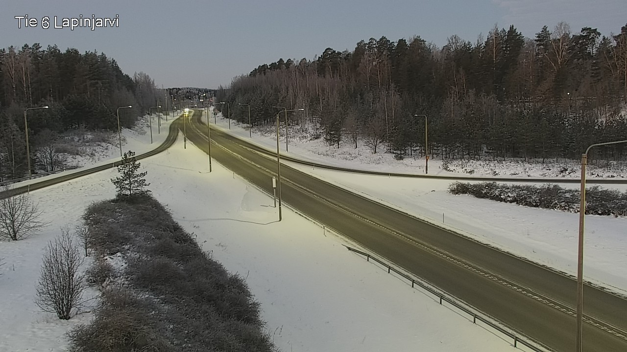 Kelikamerat Kuva Tie 6 Lapinjärvi, Lapinjärvi, Uusimaa