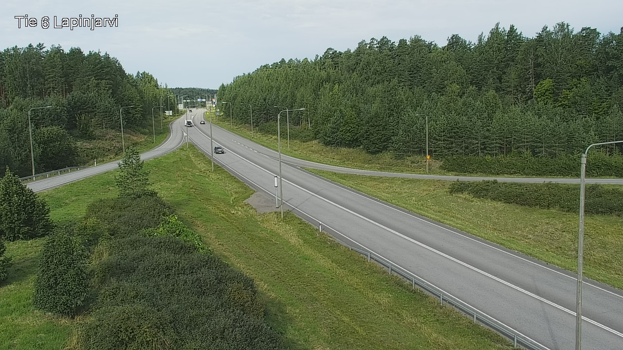 Weather Camera Image Road 6 Lapinjärvi, Lapinjärvi, Uusimaa