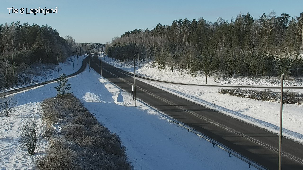 Weather Camera Image Road 6 Lapinjärvi, Lapinjärvi, Uusimaa