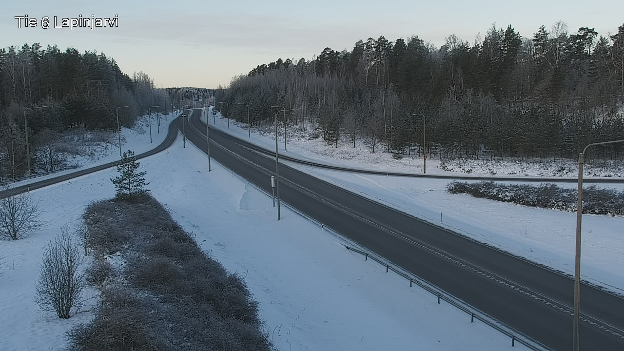 Kelikamerat Kuva Tie 6 Lapinjärvi, Lapinjärvi, Uusimaa