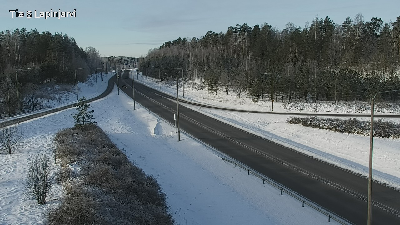 Kelikamerat Kuva Tie 6 Lapinjärvi, Lapinjärvi, Uusimaa