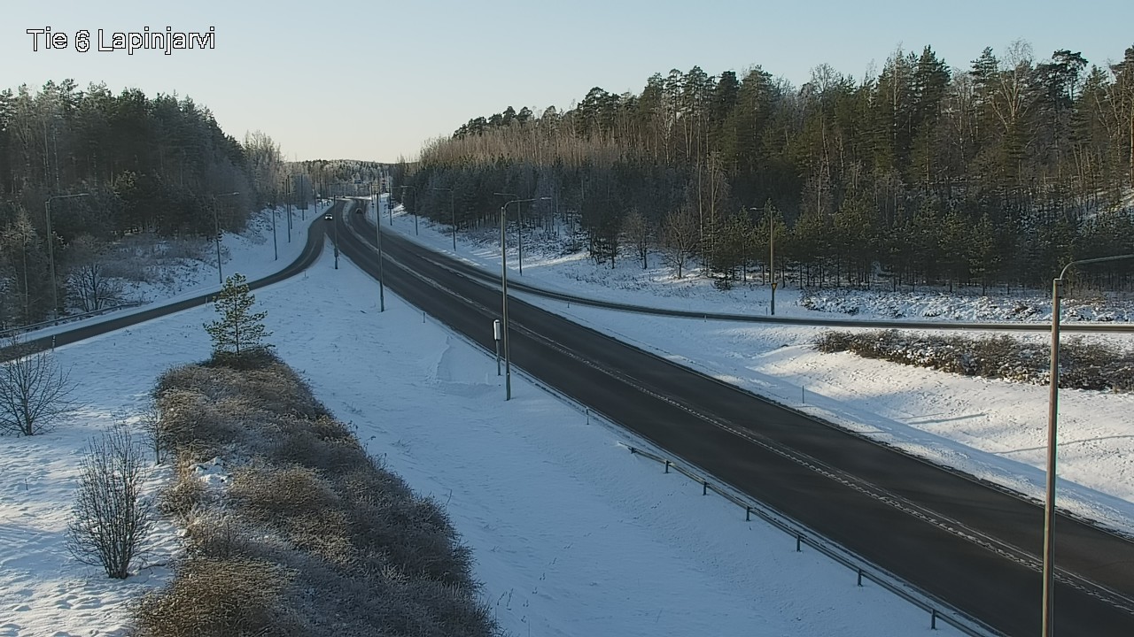 Weather Camera Image Road 6 Lapinjärvi, Lapinjärvi, Uusimaa