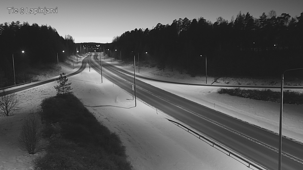 Weather Camera Image Road 6 Lapinjärvi, Lapinjärvi, Uusimaa