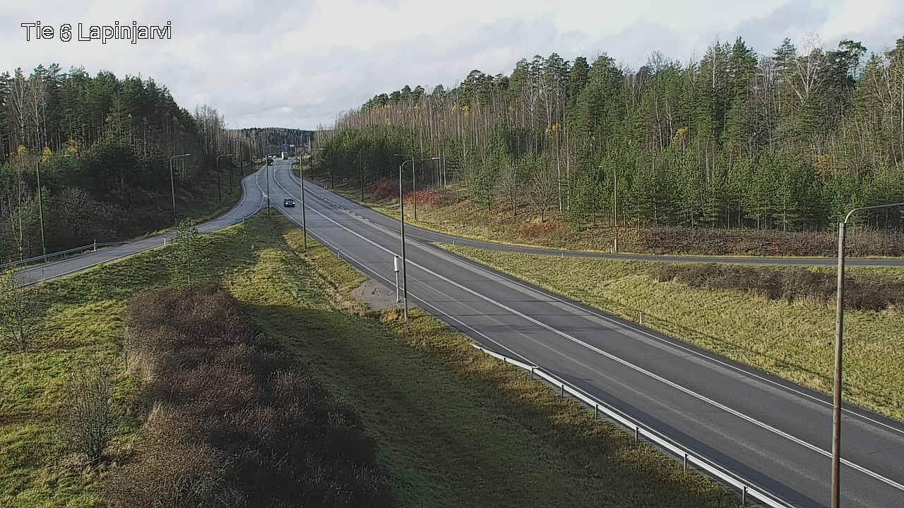 Kelikamerat Kuva Tie 6 Lapinjärvi, Lapinjärvi, Uusimaa