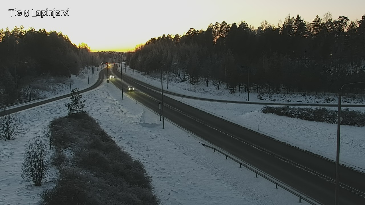 Weather Camera Image Road 6 Lapinjärvi, Lapinjärvi, Uusimaa