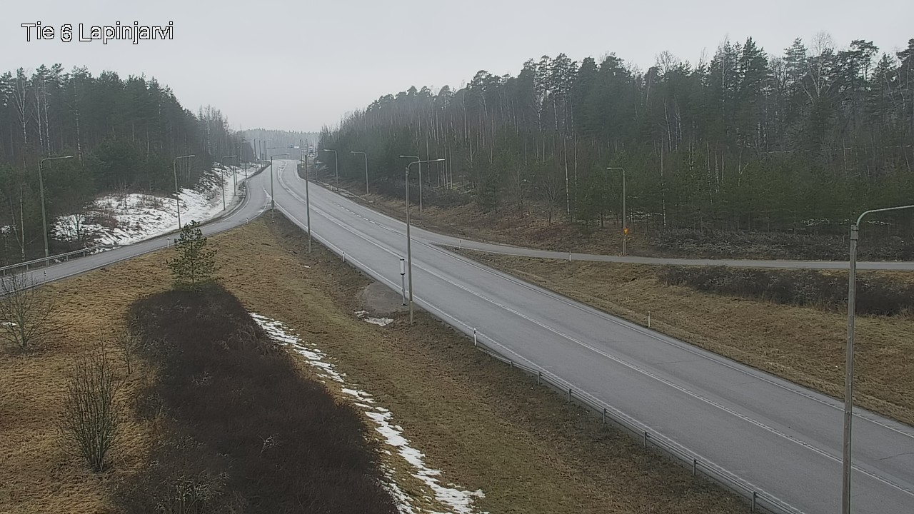 Weather Camera Image Road 6 Lapinjärvi, Lapinjärvi, Uusimaa